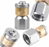 ROSFIX Rotacijska mlaznica N11, 3 otvora, 1/4" navoj, kompatibilna s Kärcher, Parkside i Lavor